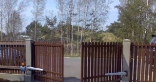 Купить распашные ворота из штакетника Урюпинск, цена от 2778 руб.