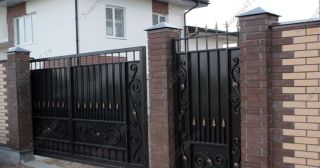 Купить распашные ворота кованные Урюпинск, цена от 4874 руб.