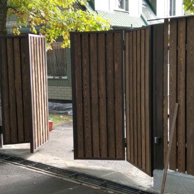 Купите и Закажите Ворота Гармошка: Лучшая Цена от 47846 руб, Установка под Ключ и Доставка в Урюпинске и по Области
